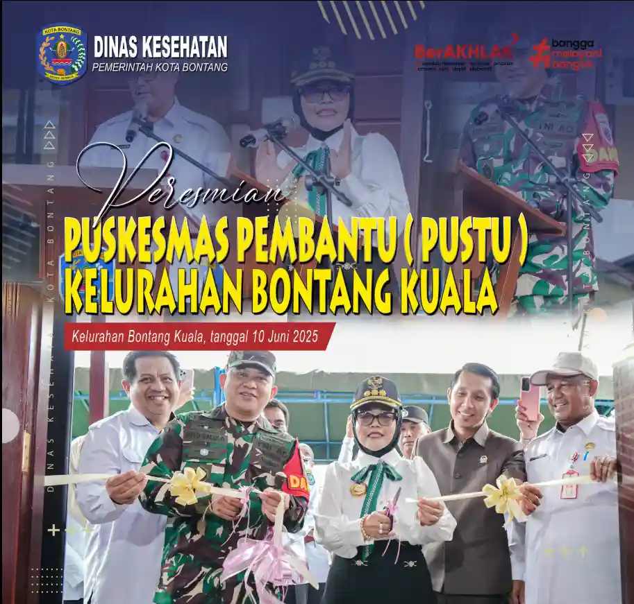 Peresmian Puskesmas Pembantu (PUSTU) Kelurahan Bontang Kuala