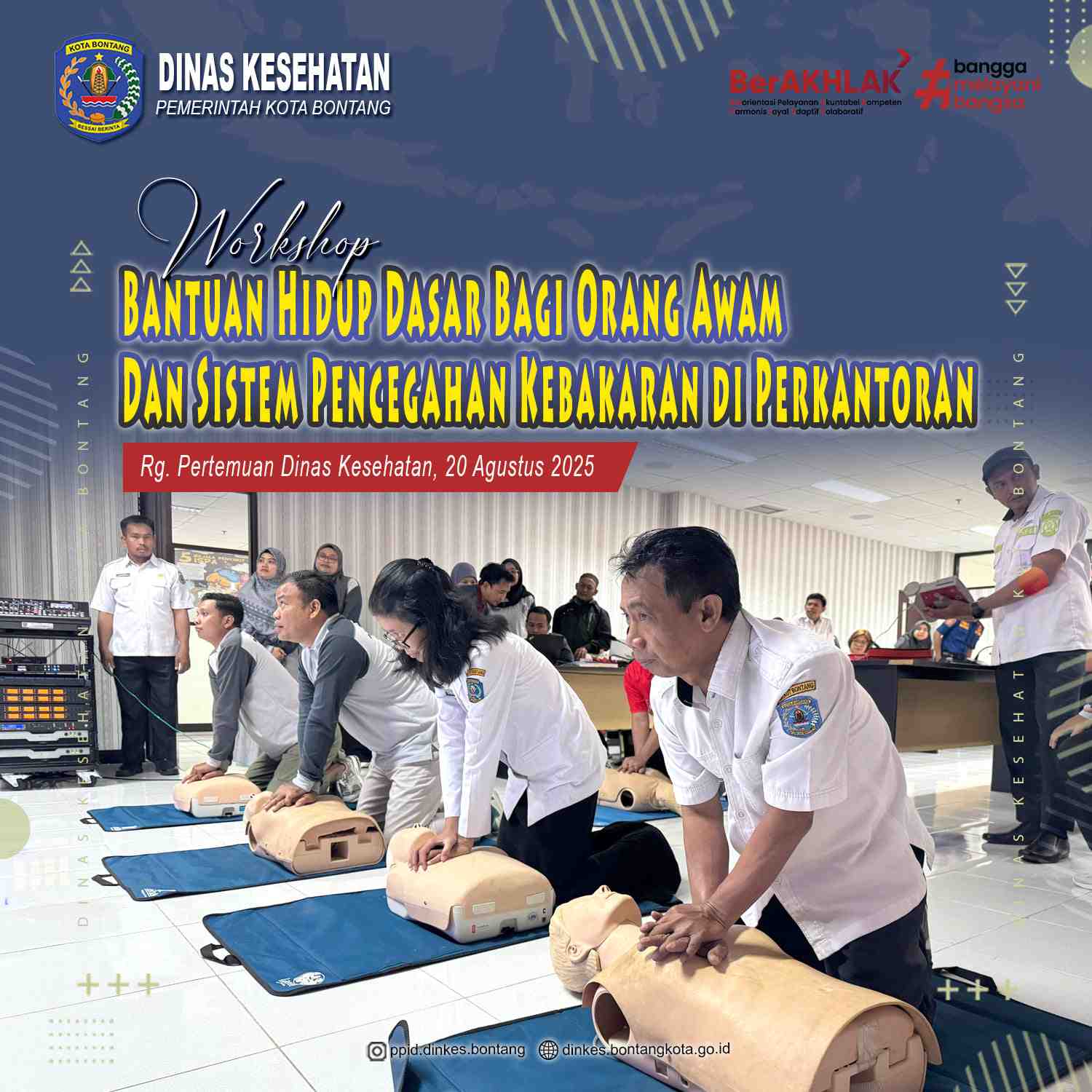 workshop BHD bagi orang awam dan Sistem Pencegahan Kebakaran