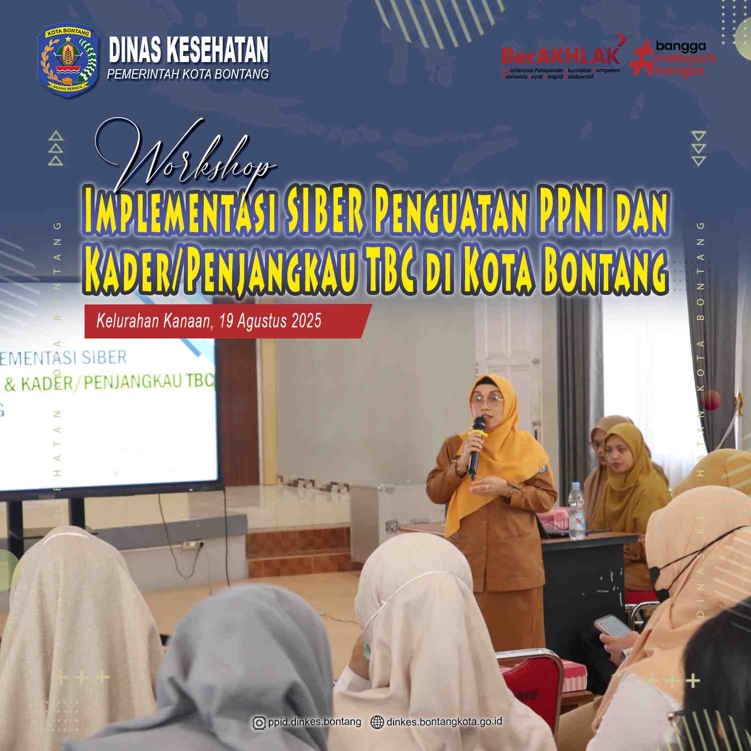 Workshop implementasi sinergi PPNI dengan kader TBC