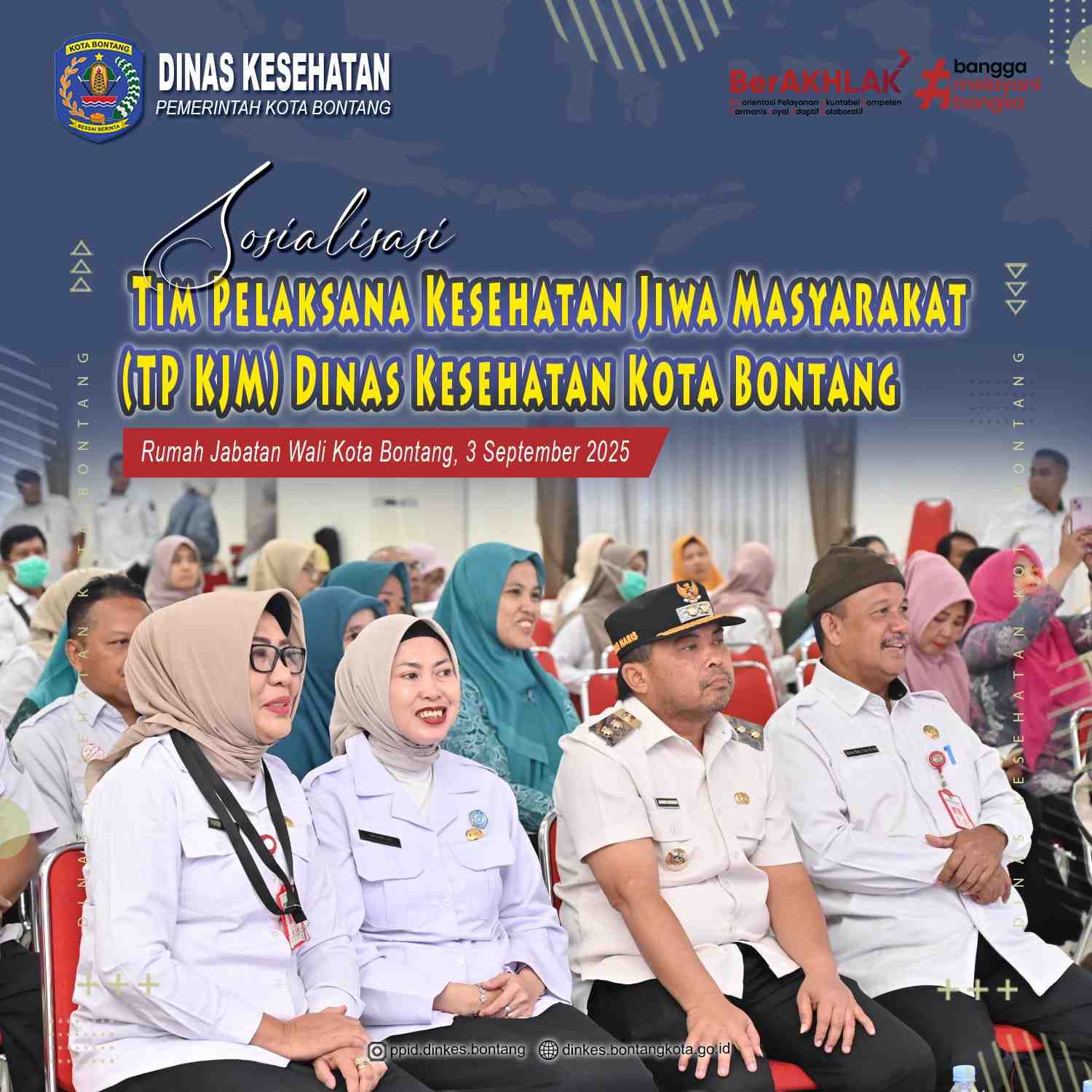 Sosialisasi Tim Pelaksana Kesehatan Jiwa Masyarakat (TP KJM) Dinas Kesehatan Kota Bontang